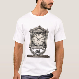 T-shirt Horloge de Train Drôle