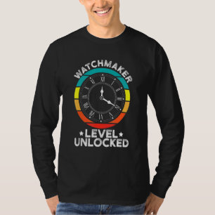 T-shirt Horloger Vintage Regarder Dial Horloger Horloger