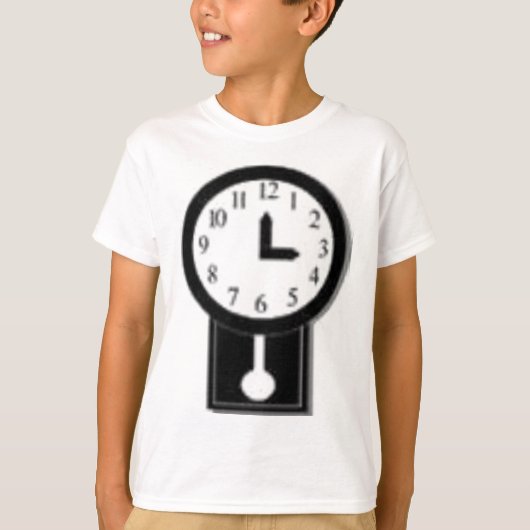 T-shirt horloges (Devant)