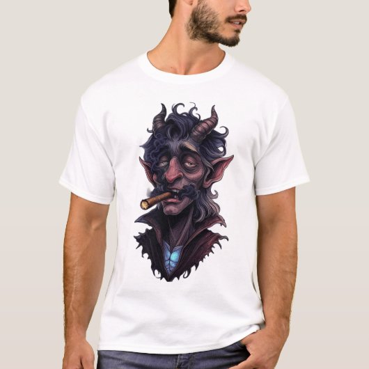 T-shirt Horned Mystical Ghoul (Devant)