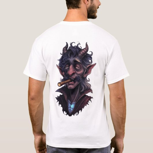 T-shirt Horned Mystical Ghoul (Dos)