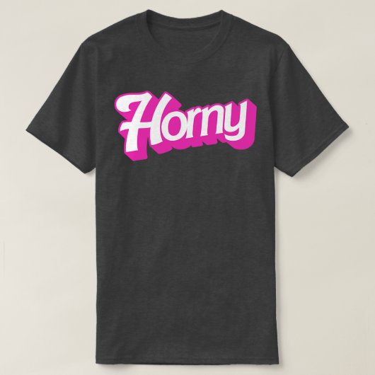 T-shirt Horny (Design devant)