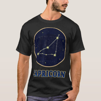 T-shirt Horoscope Capricorne Zodiac Constellation Caprico