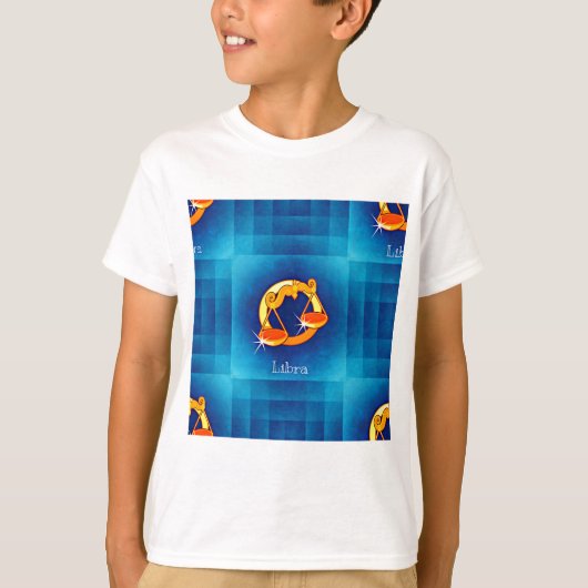 T-shirt horoscope de libra (Devant)
