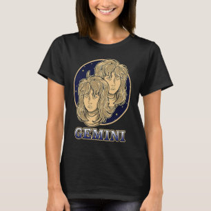 T-shirt Horoscope Écliptique Ascendant Gemini Zodiac Sign 