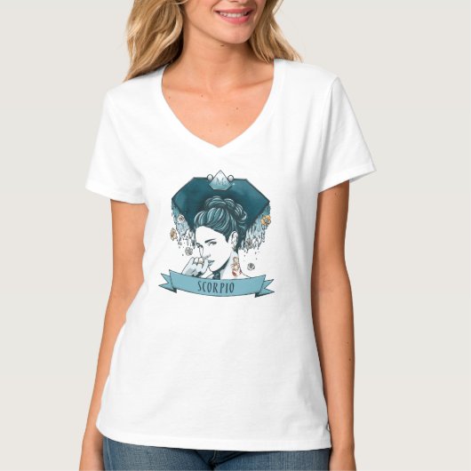 T-shirt Horoscope - SCORPION (Devant)