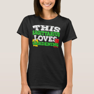 T-shirt Horoscope Signe du zodiaque Sagittaire Aime le jar