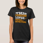 T-shirt Horoscope SIGNE Zodiaque Capricorne Aime Détection (Devant)