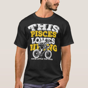T-shirt Horoscope SIGNE Zodiaque Pisces Aimer Vélo