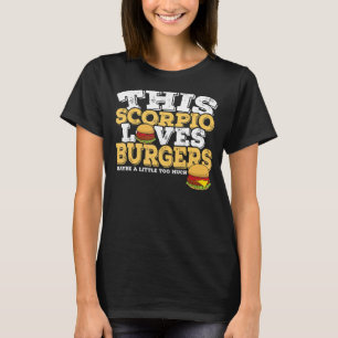 T-shirt Horoscope SIGNE Zodiaque Scorpio Aime Burger