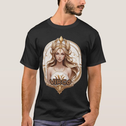 T-shirt Horoscope Vierge (Devant)