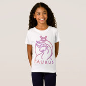 T-Shirt Horoscope zodiaque de Taurus (Devant entier)