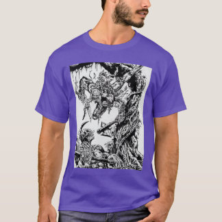 T-shirt HORREUR BARBARE SAUVAGE Zombies Antiques Mortsviva