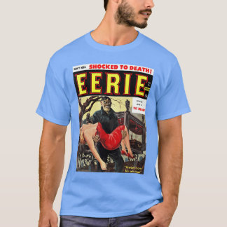 T-shirt Horreur Classique Bande Dessinée Horreur Style Mon