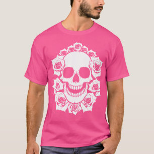 T-shirt Horreur Crâne Art Crâne Gothique Métal lourd