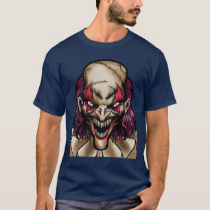 T-shirt Horreur de clown Halloween famille