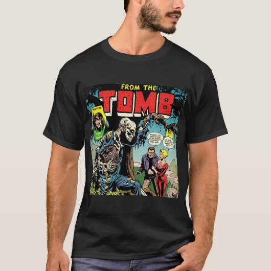 T-shirt Horreur De La Comic Book Tomb (Devant)