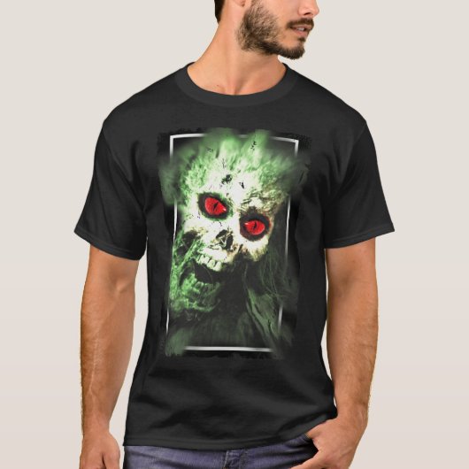 T-shirt Horreur Demon Zombie Satanisme Dark Art (Devant)