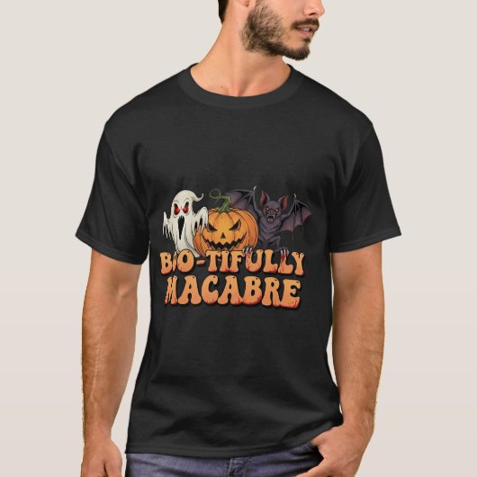 T-shirt Horreur d'Halloween Macabre Boo-tiful 3 (Devant)