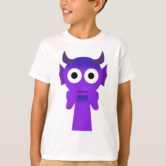 T-shirt Horreur Durple de Sprunki Retake (Devant)