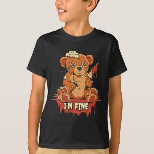 T-shirt Horreur mignonne Vampire Je suis belle Ours Hallow