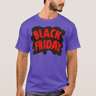 T-shirt Horreur Vintage du vendredi noir
