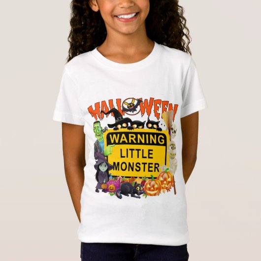 T-Shirt Horreurs d'Halloween (Devant)