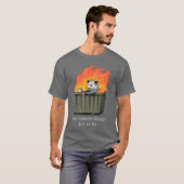 T-shirt Horreurs persistent, je fais de même Possum drôle (Devant entier)