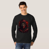 T-shirt Horror Evil Mage Nightmare Scary Terrifying Hallow (Devant entier)