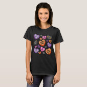T-shirt Horror Soky Candy Heart Valentines Day Lover Tee H (Devant entier)