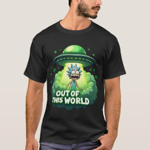 T-shirt Hors de ce monde conception d'ovni