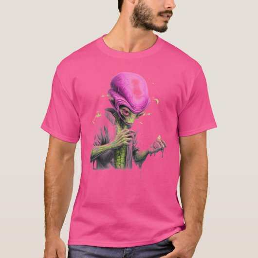 T-shirt Hors De Ce Monde Style Graffiti (Devant)