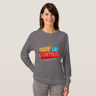 T-shirt Hors de Contrôle – Création de Typographie Gras St