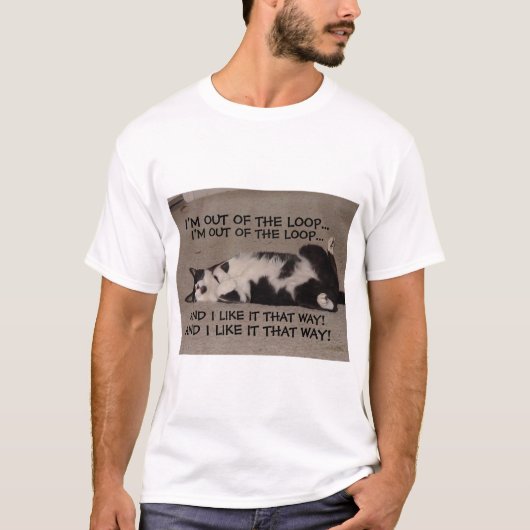 T-shirt hors de la boucle (Devant)
