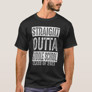 T-shirt Hors de la classe secondaire 2023 Graduation
