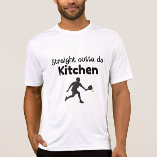 T-shirt Hors De La Cuisine Da - Humour De Pickleball