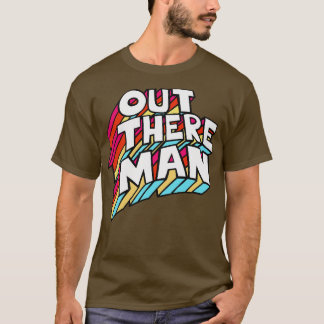 T-shirt Hors de là homme Style original les années 70 desi