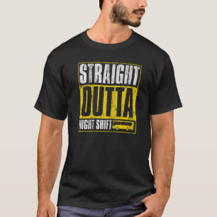 T-shirt Hors de la nuit Chauffeur de bus