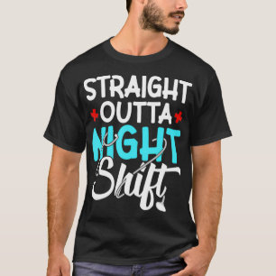 T-shirt Hors De La Nuit Shift Infirmière Appréciation _1