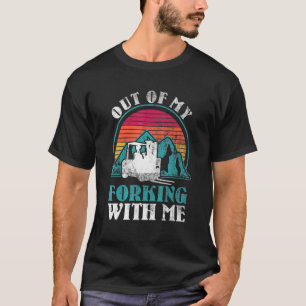 T-shirt Hors De Mon Chemin De Forklift Conducteur Forklift