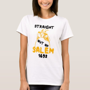 T-shirt Hors De Salem 1692 Halloween Histoire De Sorcière