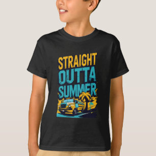 T-shirt Hors Été - Retro Retour à l'école