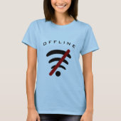 T-shirt Hors ligne - Personnalisable - (Devant)