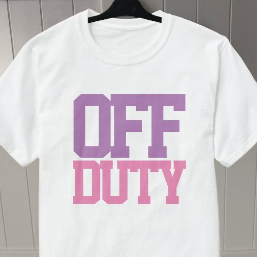 T-shirt hors service