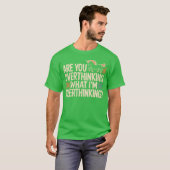 T-shirt Horse Are You Overthinking What Im Overthinking gi (Devant entier)