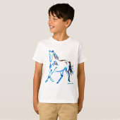 T-shirt Horse de Many Colors (Devant entier)
