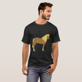 T-shirt Horse d'Haflinger (Devant entier)