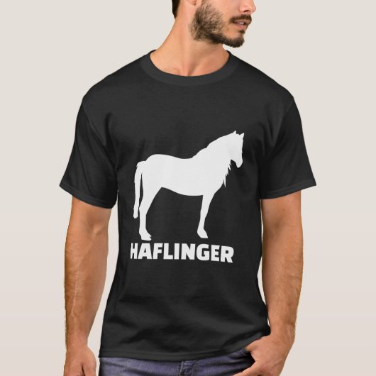 T-shirt Horse d'Haflinger (Devant)