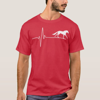 T-shirt Horse Galloping ami Heartbeat