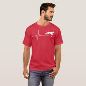 T-shirt Horse Galloping ami Heartbeat (Devant entier)
